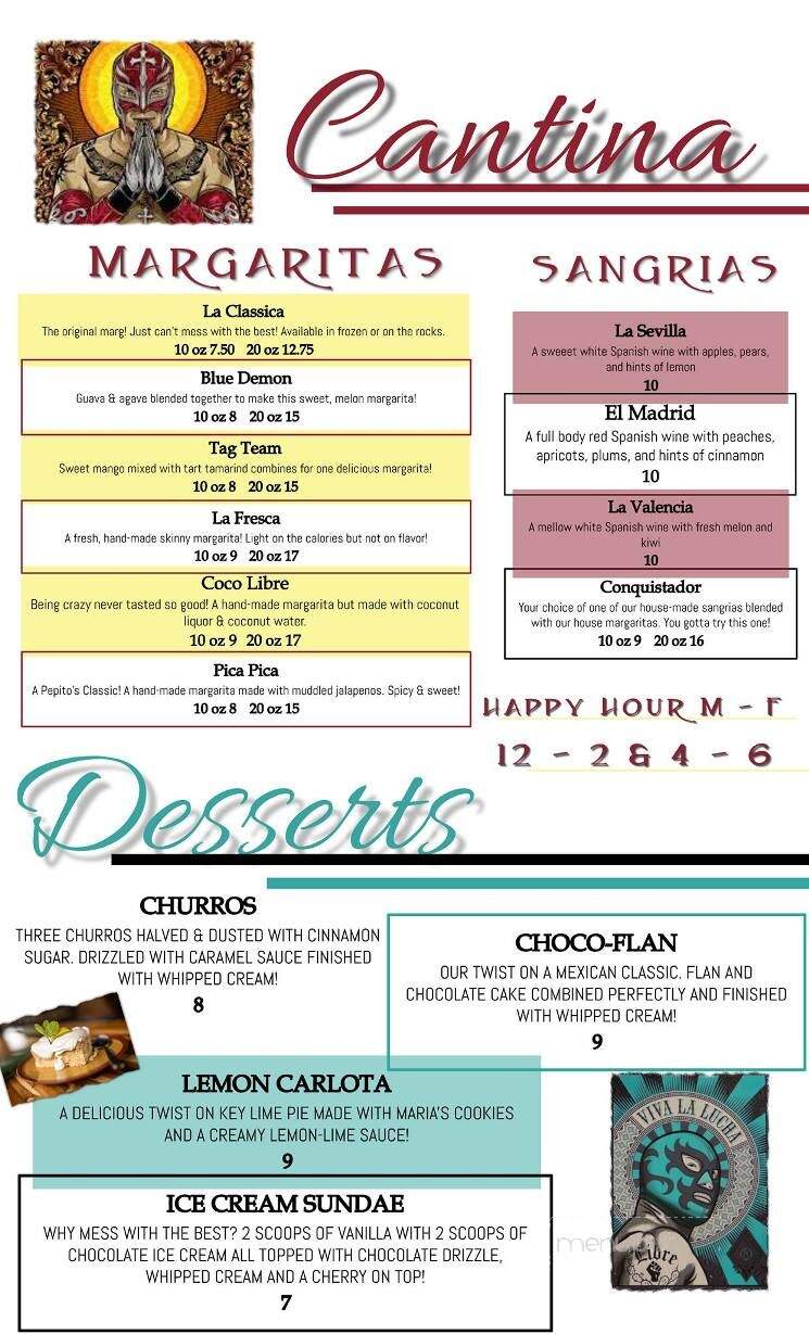 Pepito's & Co - Shreveport, LA menu_pic
