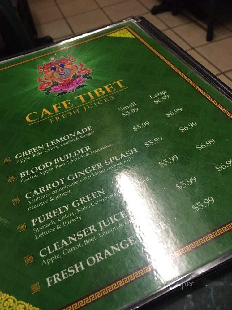 Top Cafe Tibet - Brooklyn, NY menu_pic