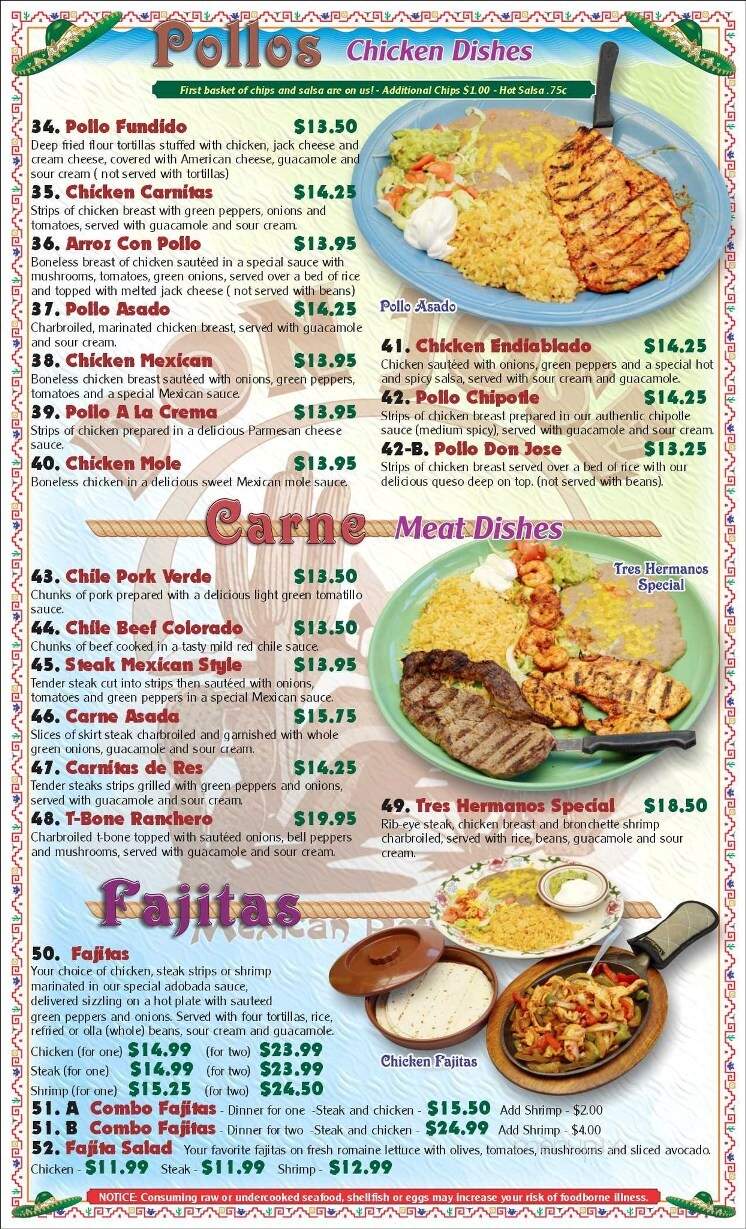 Don Jose Mexican Restaurant - Estherville, IA menu_pic