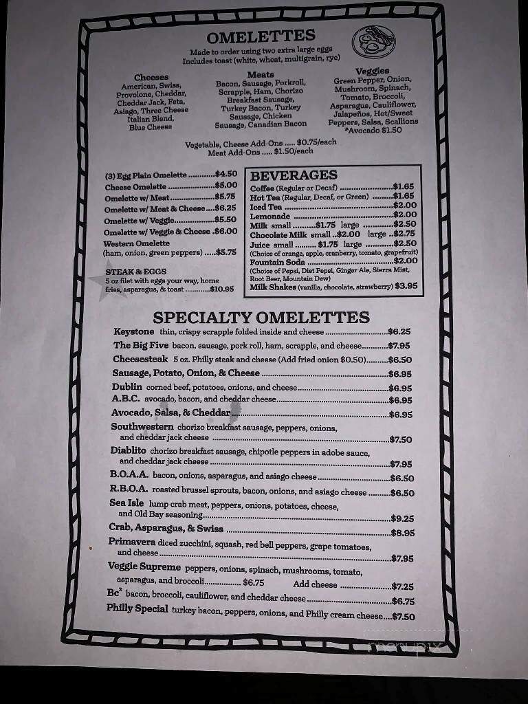 Penn Restaurant - Oreland, PA menu_pic