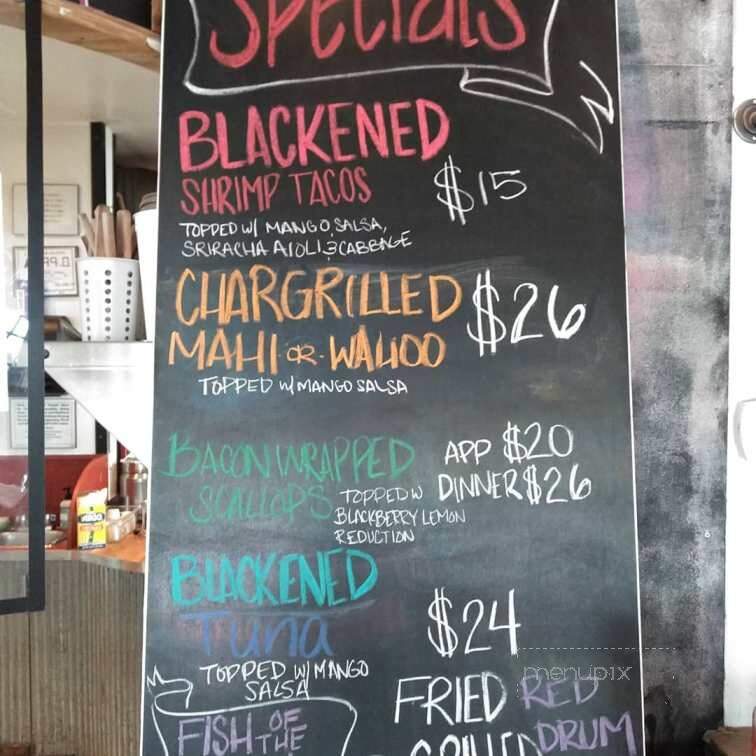Plum Pointe Kitchen - Ocracoke, NC menu_pic