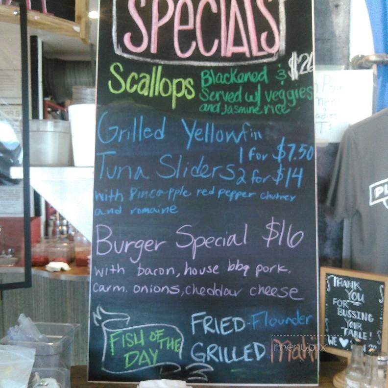 Plum Pointe Kitchen - Ocracoke, NC menu_pic
