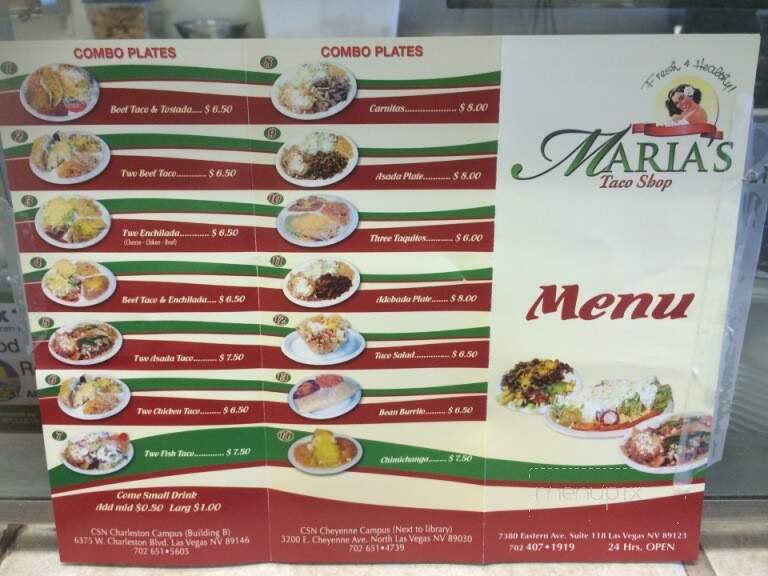Maria's Taco Shop - Pahrump, NV