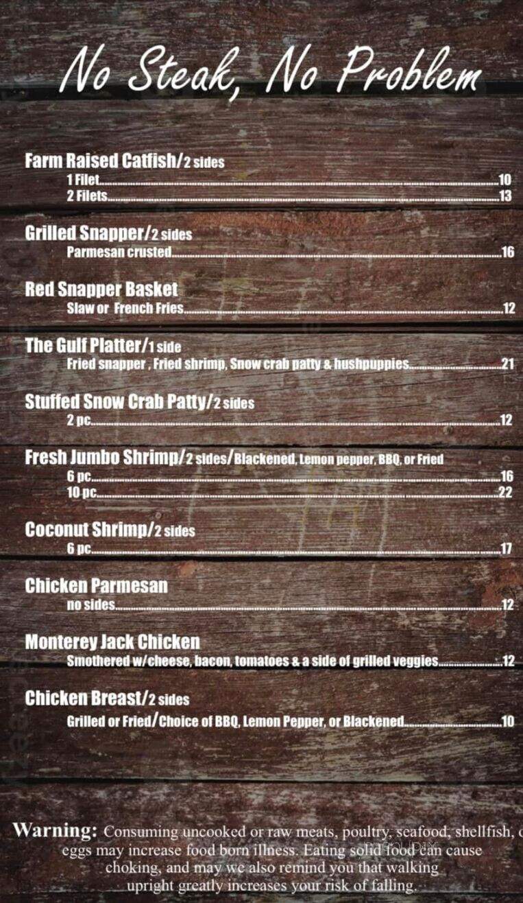 Wooten's Dogtown Grill - Fort Payne, AL menu_pic