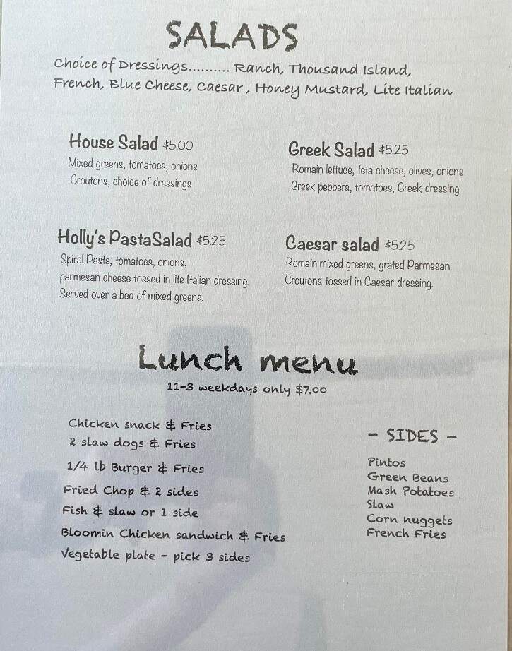 Wooten's Dogtown Grill - Fort Payne, AL menu_pic