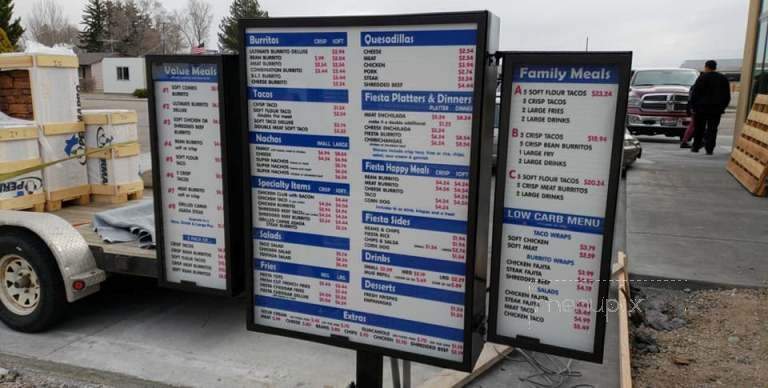 Fiesta Ole' - Rigby, ID menu_pic