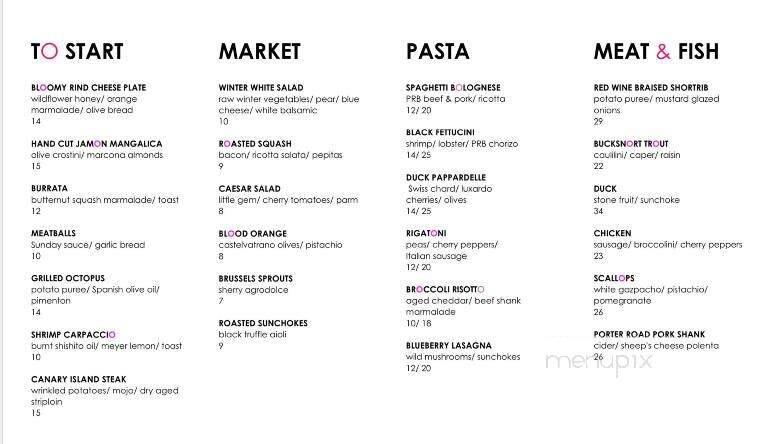 Roise Food & Wine - Hendersonville, TN menu_pic