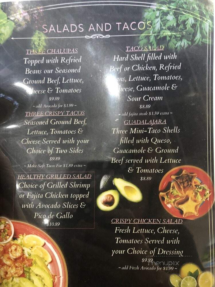 Chilitos Pepper Cafe - Idalou, TX menu_pic