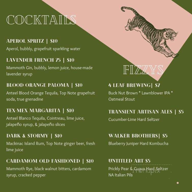 Pleasant City Coffee - Mount Pleasant, MI menu_pic