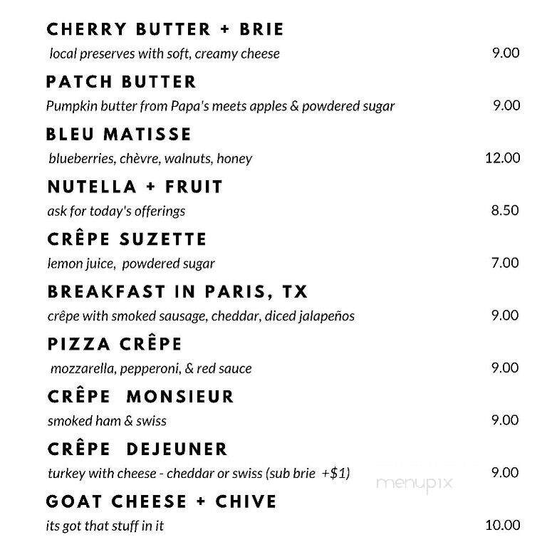 Pleasant City Coffee - Mount Pleasant, MI menu_pic