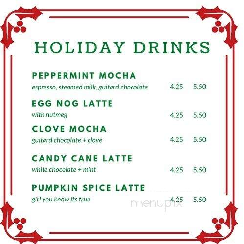 Pleasant City Coffee - Mount Pleasant, MI menu_pic