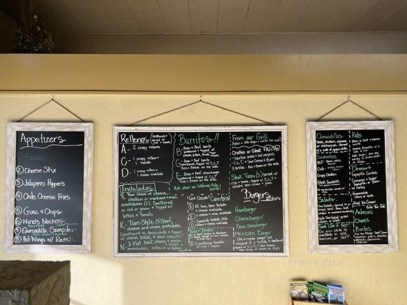 Nino's - Monte Vista, CO menu_pic
