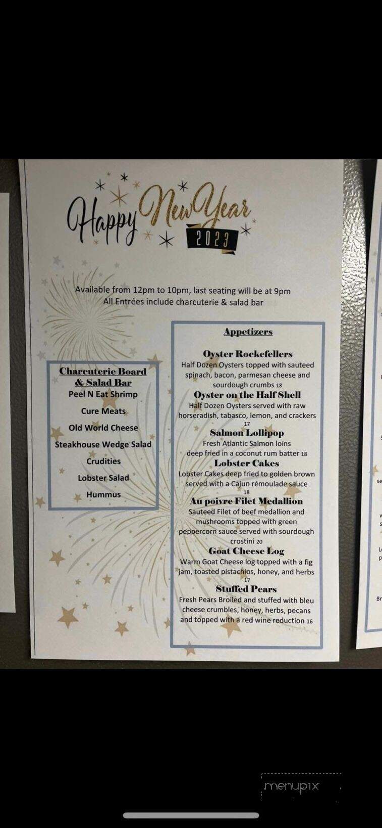 Major Biddles - Wyandotte, MI menu_pic