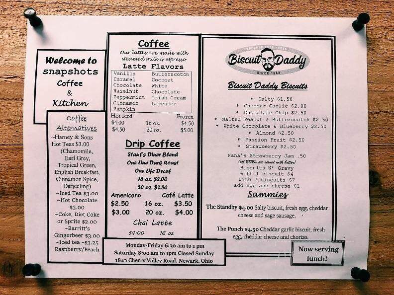 Snapshots Coffee & Kitchen - Newark, OH