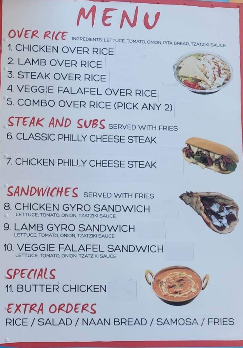 Virginia Grill Food Truck - Arlington, VA menu_pic