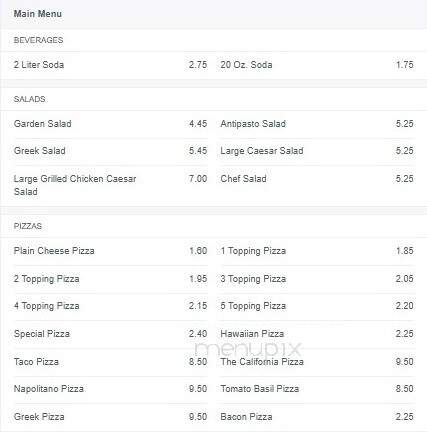 Espresso Pizza - Fitchburg, MA menu_pic