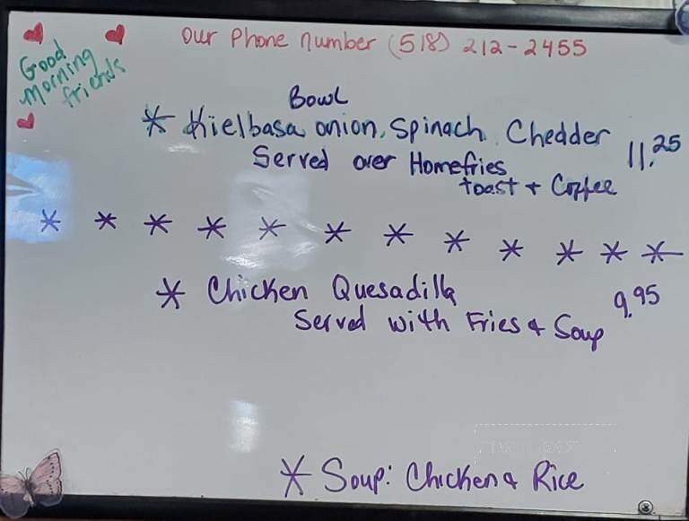 Europa Cafe - Amsterdam, NY menu_pic