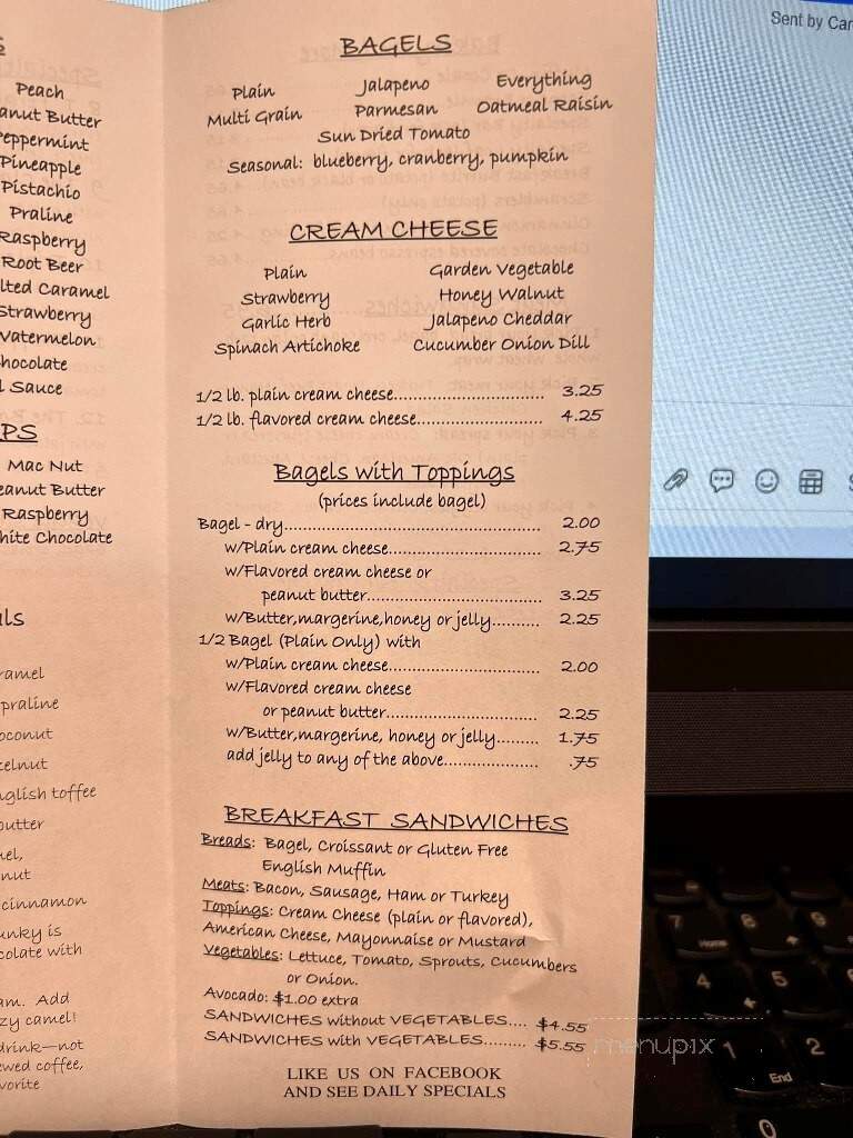 Hot Java Cafe - Sterling, CO menu_pic