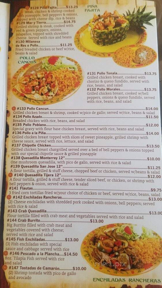Don Chuy Taqueria - Cambridge, MD menu_pic