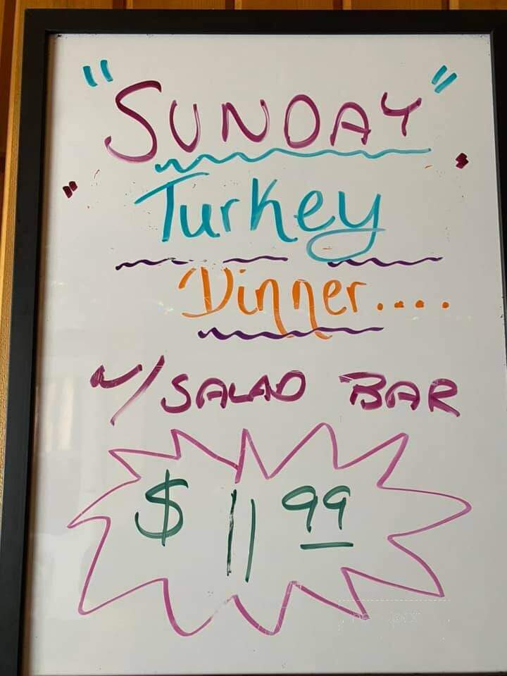 Raber Bay Bar & Restaurant - Goetzville, MI menu_pic
