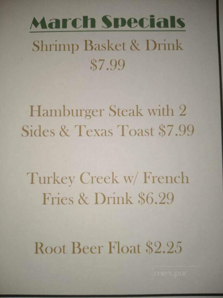 Main Street Grill - Lavaca, AR menu_pic