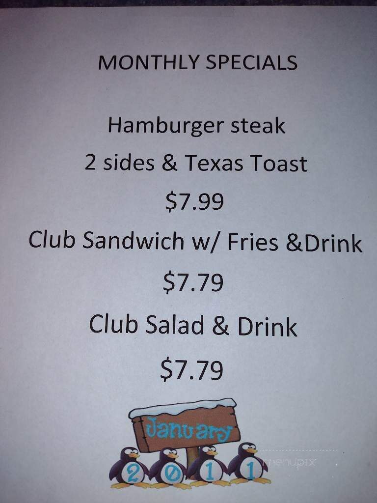 Main Street Grill - Lavaca, AR menu_pic