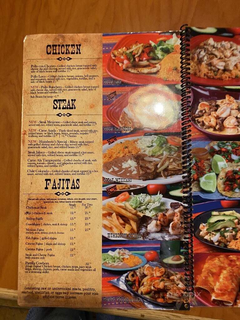Los Cowboys II Mexican Restaurant - Buchanan, GA menu_pic