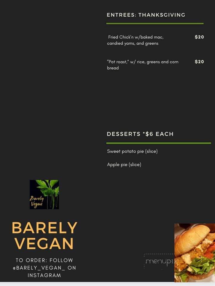 Barely Vegan - Giddings, TX