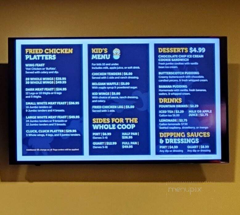 Flavorshack Hot Chicken & Ribs - Duncan, SC menu_pic