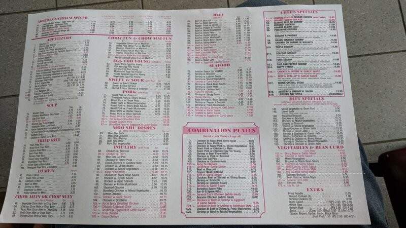 New Island Chinese Restaurant - Staten Island, NY menu_pic