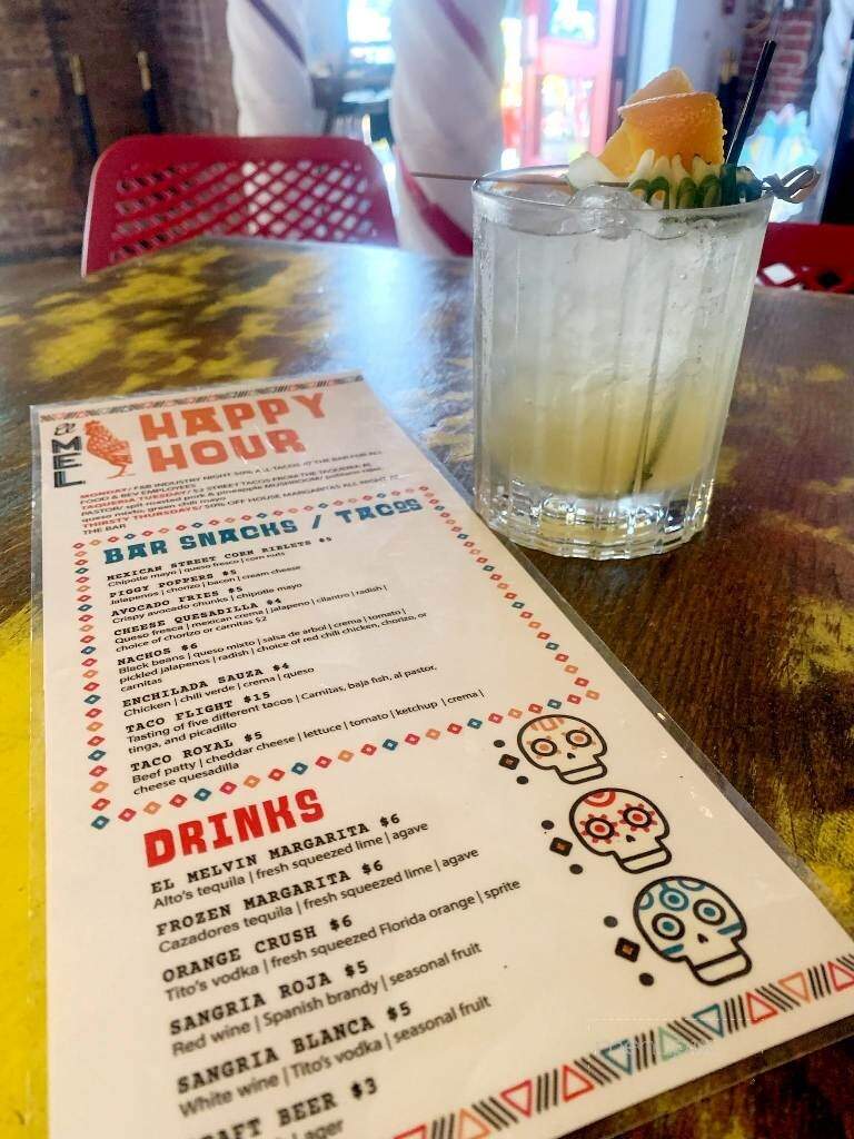 El Melvin Cocina Mexicana - Sarasota, FL menu_pic