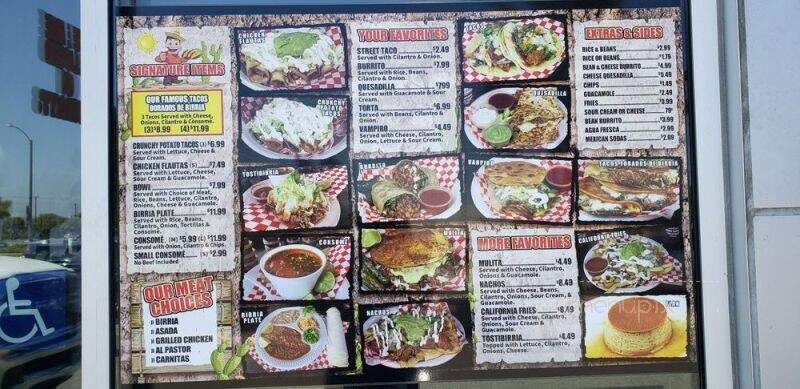 Tacos El Goloso - Torrance, CA menu_pic
