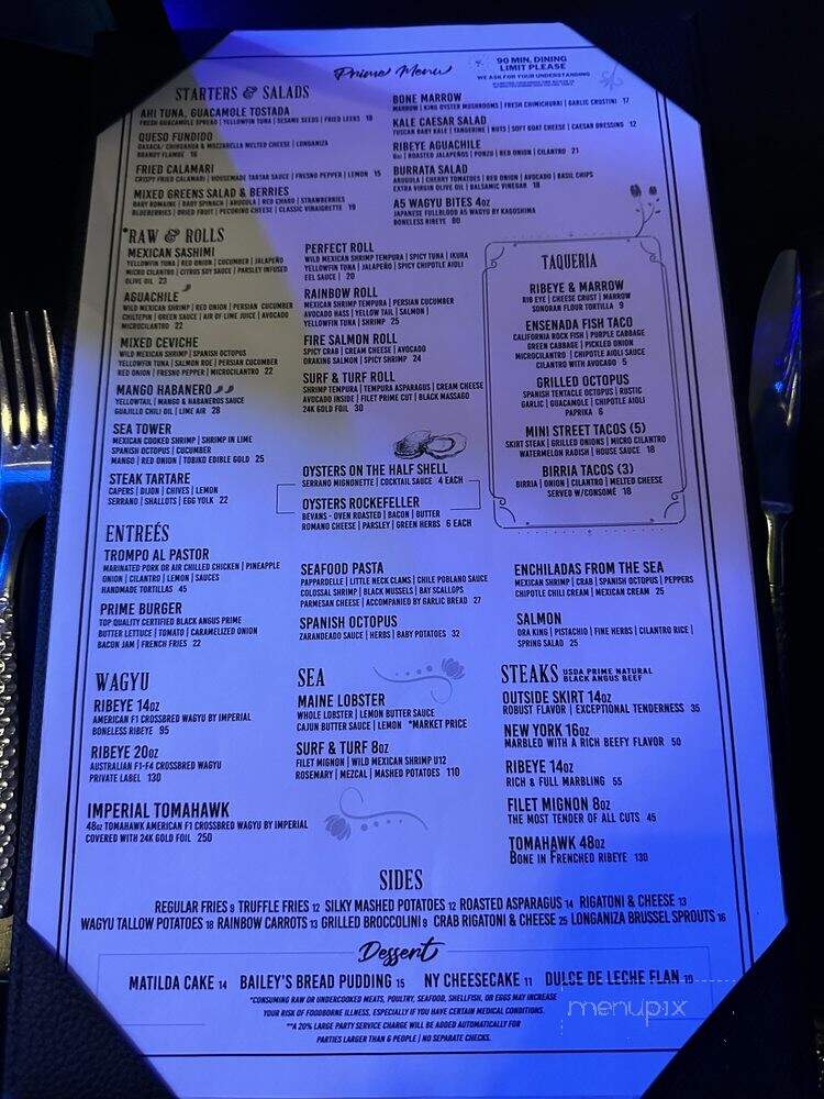 Tostadas Prime - Santa Clara, CA menu_pic