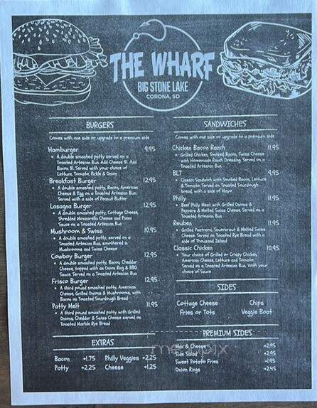 Wharf - Corona, SD menu_pic