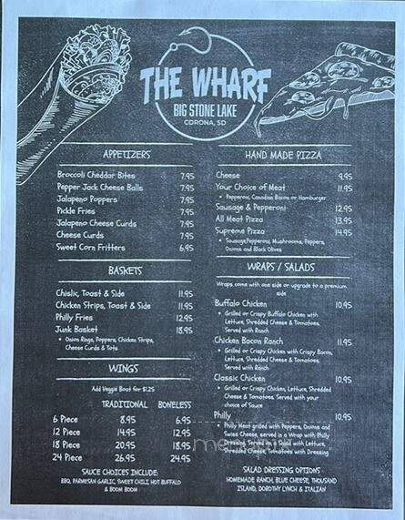 Wharf - Corona, SD menu_pic