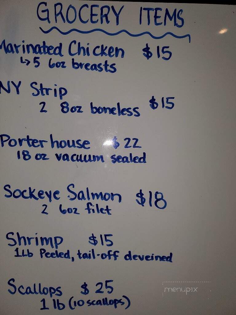 The Local American Saloon - Belgrade, MT menu_pic