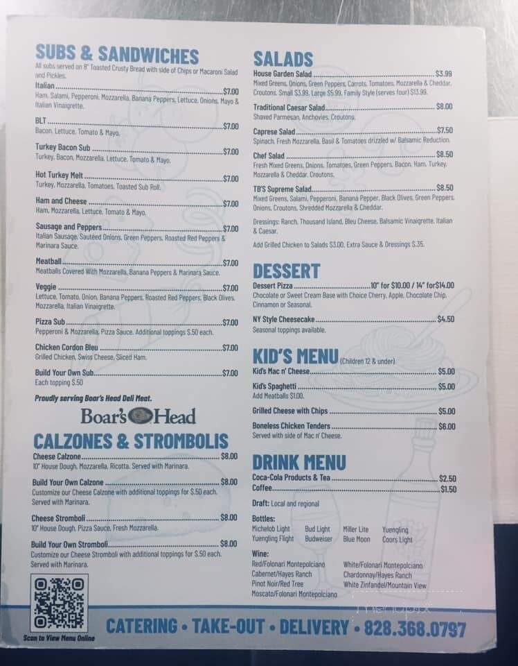 Twin Brothers Pizza - Valdese, NC