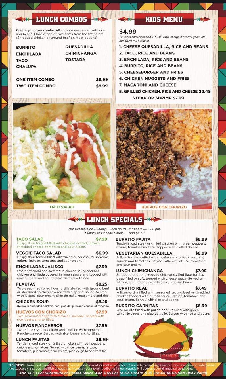Los Amigos Mexican Resturant and Grille - Gallatin, TN menu_pic