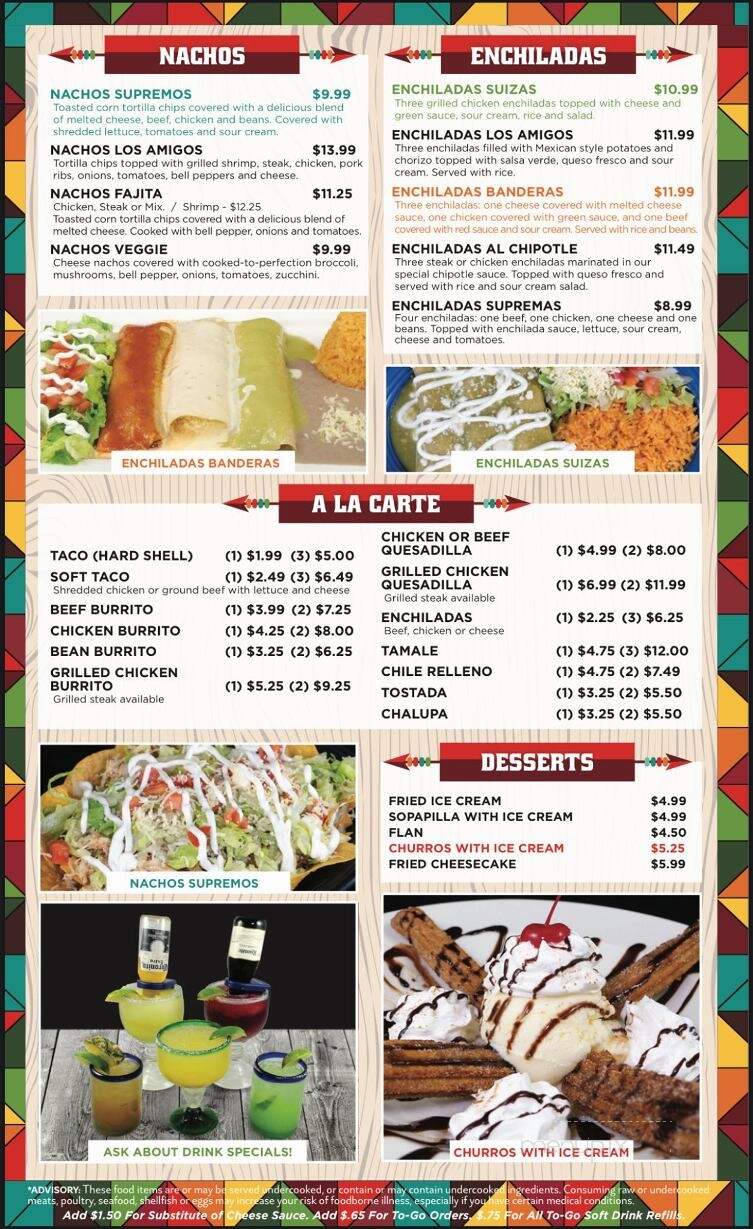Los Amigos Mexican Resturant and Grille - Gallatin, TN menu_pic
