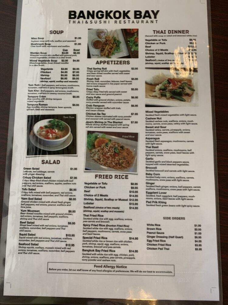 Bangkok Bay Thai Restaurant - Stuart, FL