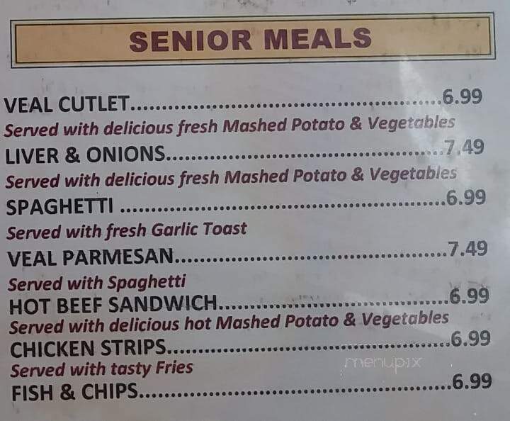 Rose's Family Dining - St Clair Shores, MI menu_pic