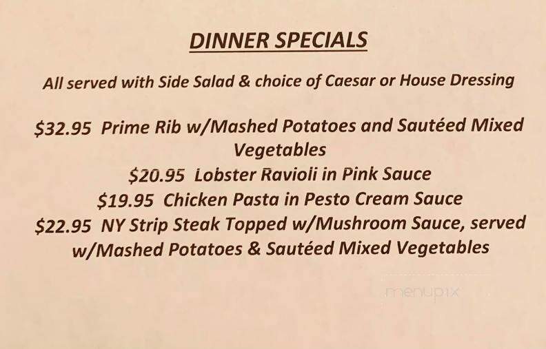 Tohickon Food & Drink - Ottsville, PA menu_pic