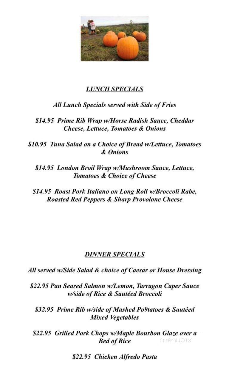 Tohickon Food & Drink - Ottsville, PA menu_pic