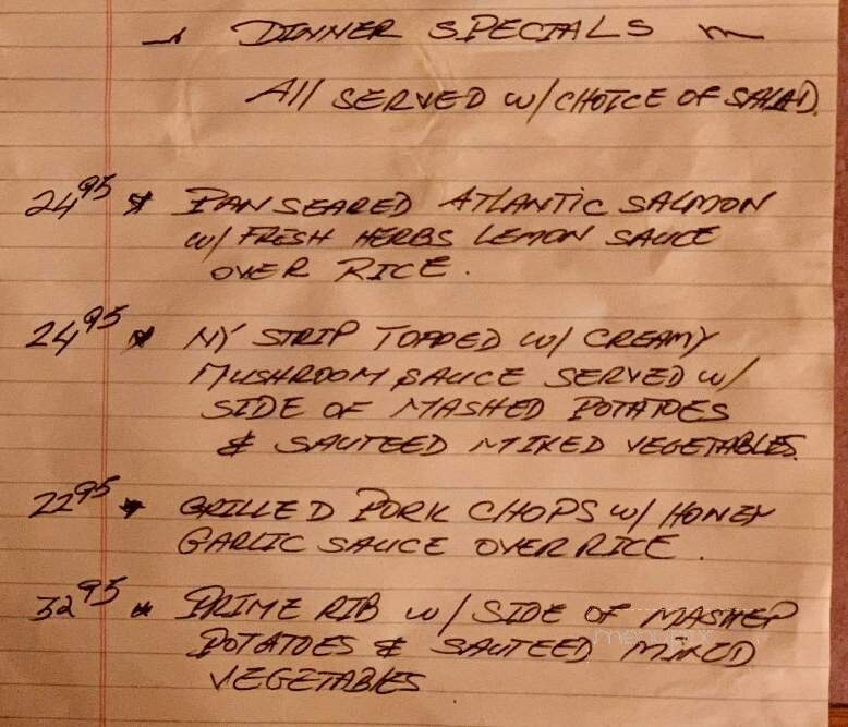 Tohickon Food & Drink - Ottsville, PA menu_pic