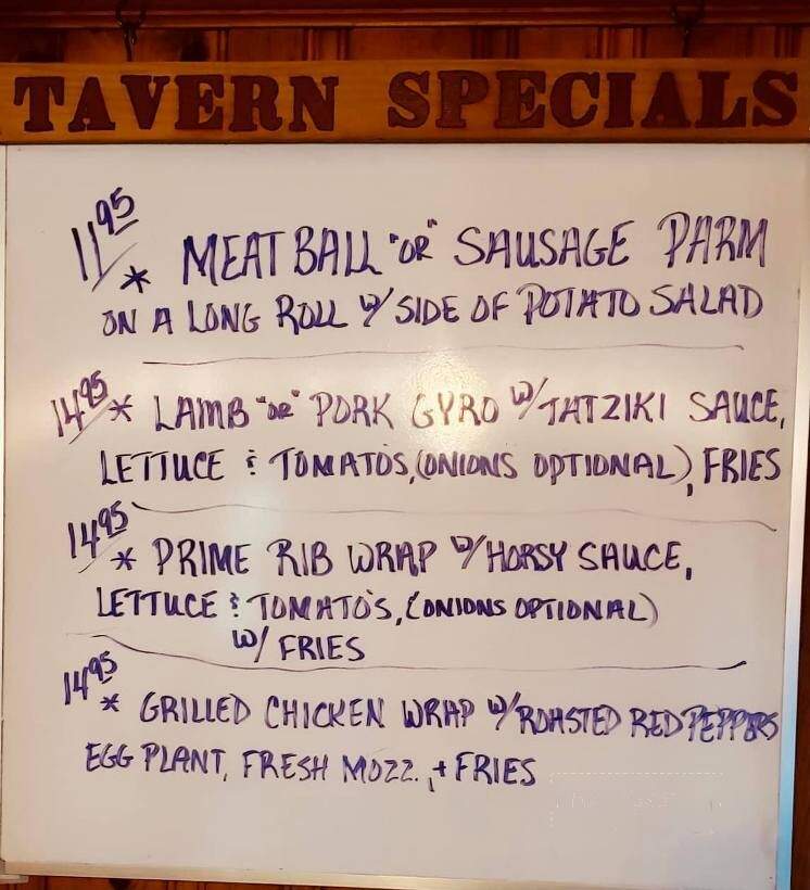 Tohickon Food & Drink - Ottsville, PA menu_pic