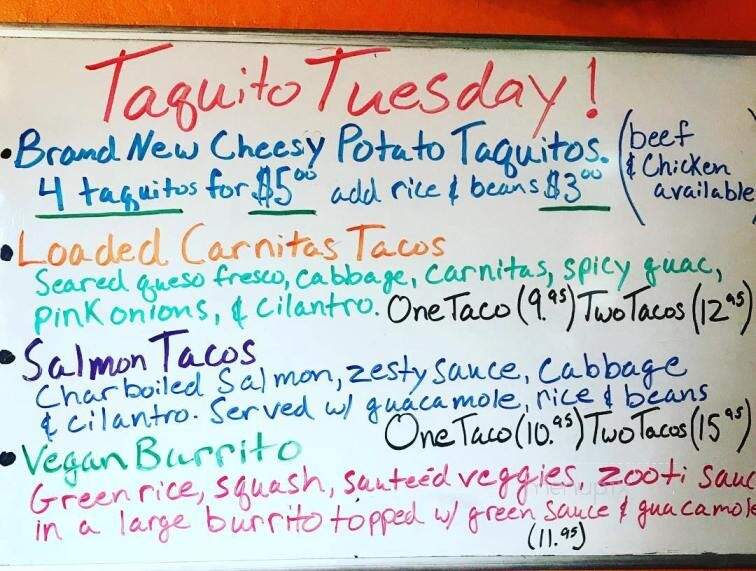 Lolo's Mexican Food - Morro Bay, CA menu_pic