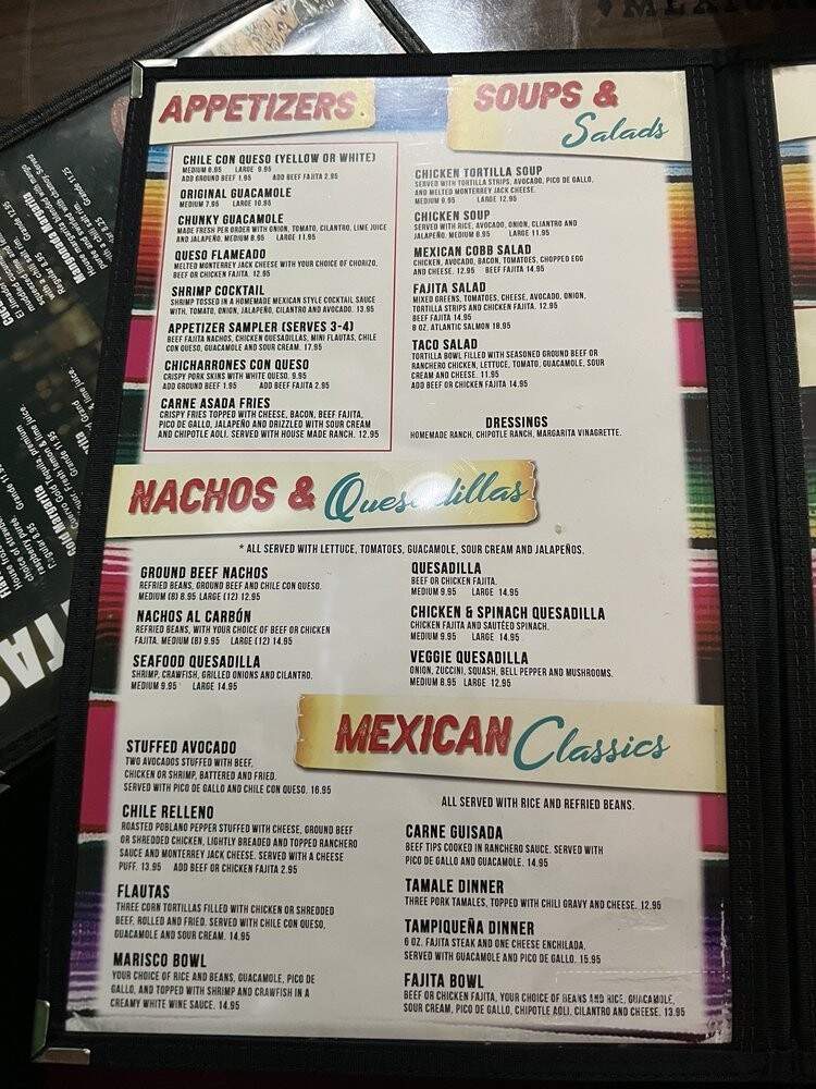 Hacienda Los Arcos Mexican Grill and Bar - Humble, TX menu_pic