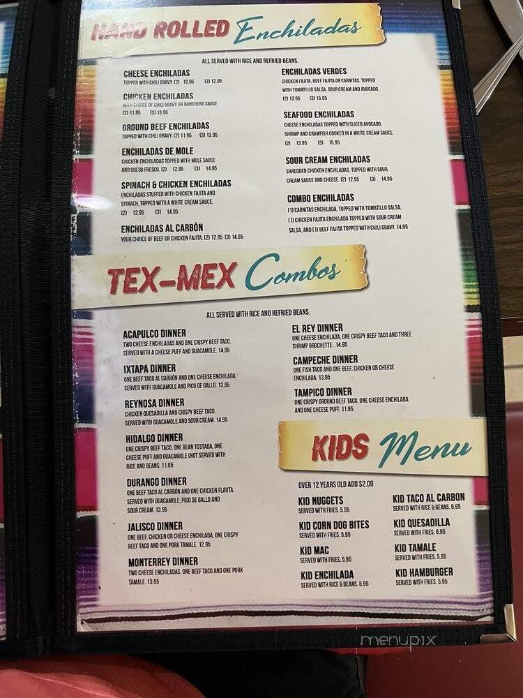 Hacienda Los Arcos Mexican Grill and Bar - Humble, TX menu_pic