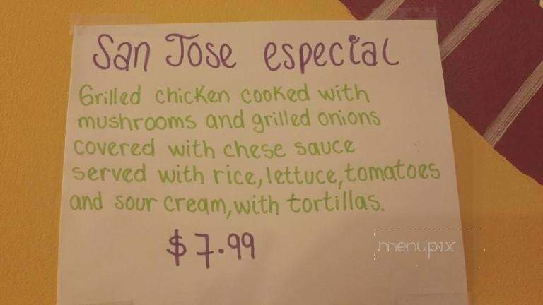 Mi Jalisco - Corbin, KY menu_pic