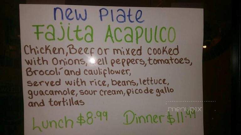 Mi Jalisco - Corbin, KY menu_pic